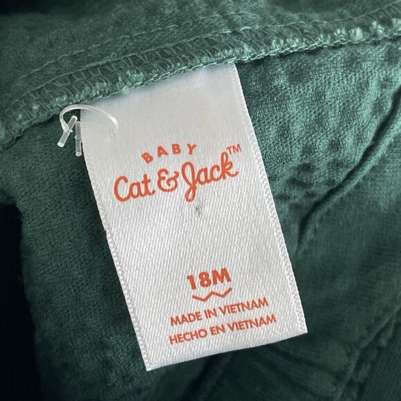 Baby Gap Old Navy Cat & Jack Boys Puffer Vests & Corduroy Overall Lot 12 18 24M - Picture 4 of 16